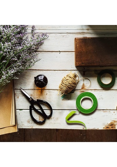 Roco Paper Çiçek Bandı Açık Yeşil 12 Rulo 1 Cm X 35 M