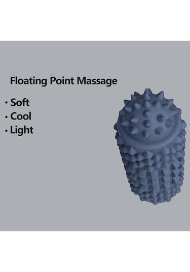 Artfulabode Yüzen Yuga Titreşimli Su Seviyeli Şaft Rulmanı Renkli Rahatlatıcı Nokta Masajı Kas Gevşetici Fitness Enerji 3d Çok Renkli