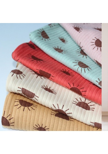 Baskılı Fitilli Çocuk Alt Üst Takım 001