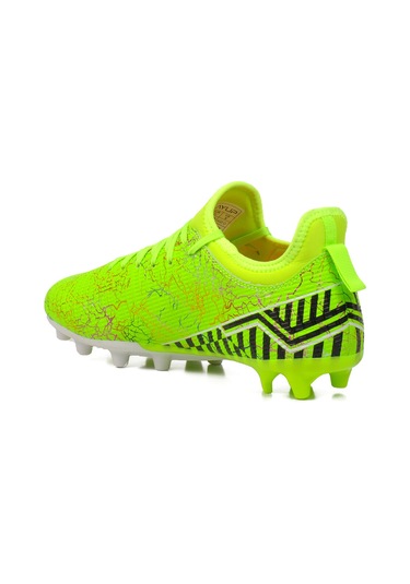 Neon Sarı Suni Deri Erkek Krampon Mk-241-129 M Krampon Neon Sari Sarı