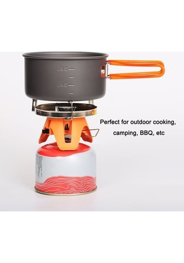Ulzyvf Ve Taşınabilir Soba Skycıty Rüzgar Renkli Pişirme Metal Kamp Hava Geçirmez Entegre Çok Barbekü Aksesuarlı Dış Mekan Soba - Pp Çok Renkli Çok Renkli