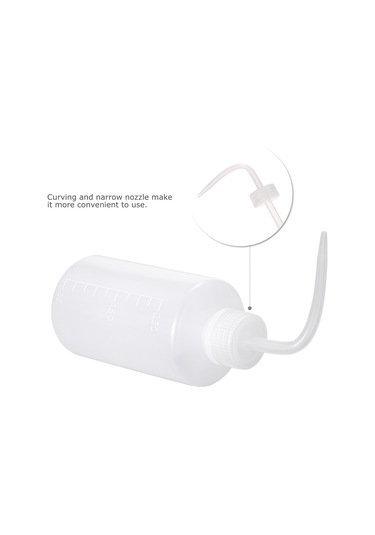 Samdoo 3'lü 250ml Plastik Yıkama Kavanozu Seti - Dökme Ağızlı, Tattoo Temizliği Ve Çeşitli Kullanımlar İçin