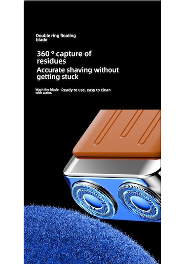 Yeni Seyahat Elektrikli Tıraş Makinesi, Mini Ve Taşınabilir Beyaz