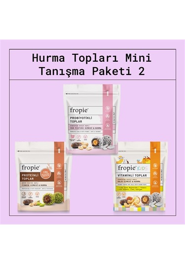 Fropie Meyve Topları Mini Tanışma Seti-2 3 x 80 G