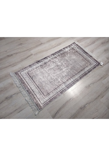 Yamalı Home Style Vizon Deri Taban Nv9728-80X150 Vizon