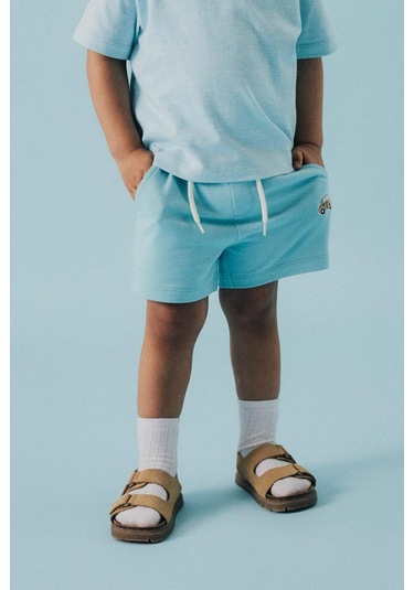 Nmmfrıtzo Nreg Swe Shorts Mavı- Erkek Çocuk Şort Çok Renkli