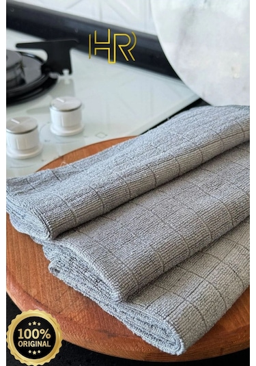 Miss Clean Mikrofiber Temizlik Bezi Kareli 3'lü 40 x 40 CM