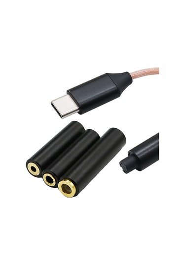 Suntek 3'ü 1 Arada Ses Kablosu Kompakt Taşınabilir Saf Usb C
