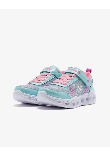 Skechers Heart Lıghts - Boogıe Love Işıklı Kız Çocuk Spor Ayakkabı 303257l Mtmt Mtmt Çok Renkli
