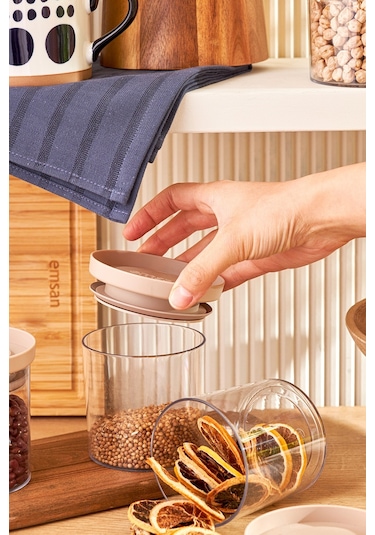 Emsan Arya 6'lı Küçük Saklama Kabı Bej