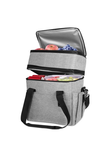 Dolıty 15l Yalıtımlı Çanta El Çantası Pratik Hafif Öğle Gri