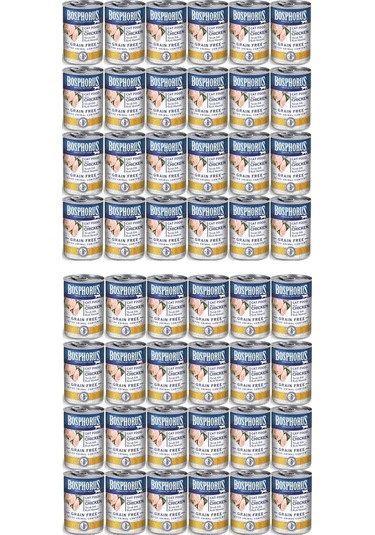 Bosphorus Tavuk Etli Kedi Konserve Maması 48 Adet X 415 Gr Parça Etli