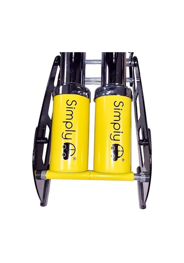 Simply Brands Basinç Göstergeli Premium Çift Pistonlu Ayak Pompasi