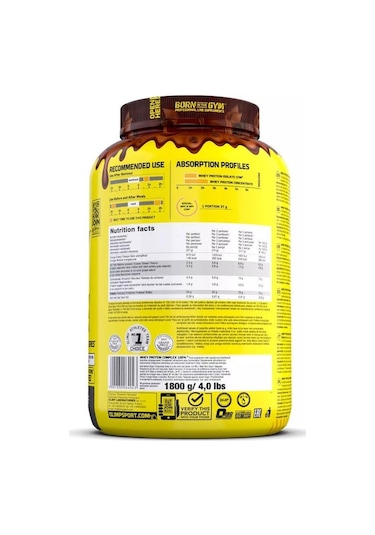 Olimp Whey Protein Complex 1800 Gr Çikolata
