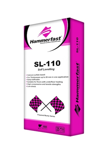 Kendinden Yayılan Yüzey Düzeltme Şapı, Sl-110, 20 Kg