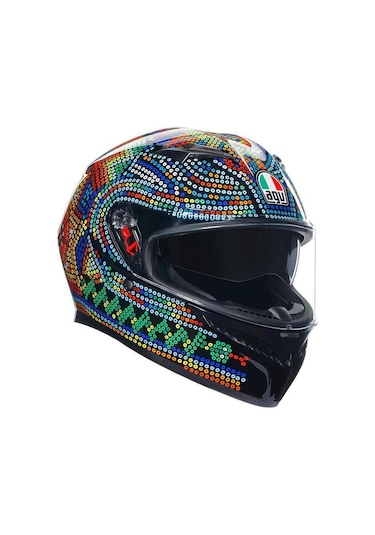 AGV K3 Rossi Winter Test Kapalı Motosiklet Kaskı
