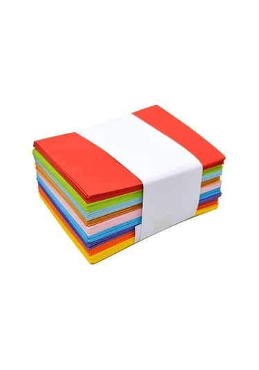 100 Adet 10 Farklı Renk 75x90mm Hediye Doğum Günü Dilekleri Zarfı