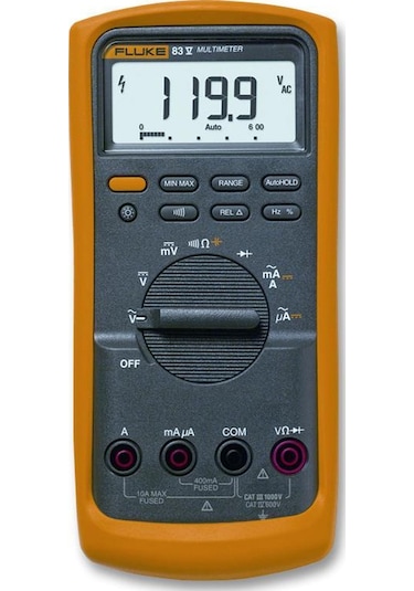Fluke 83 V Endüstriyel Dijital Multimetre