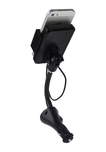 Evrensel 3.5mm Fiş Araç Şarj Cihazı Tutucu Müzik Lcd Fm Radyo Geniş Handsfree Verici İphone 6 & 6 Plus / İphone 5s & 5c / Samsung / Htc