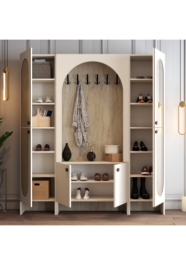 Palermo Portmanto Klm V110 - Krem / Traverten Krem / Traverten