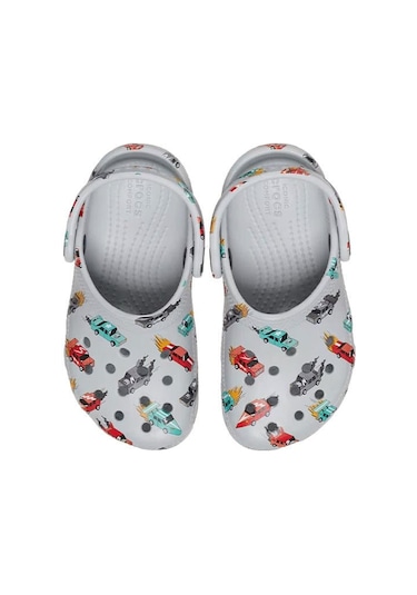 Crocs Classic Race Cars Graphic Cg T Çocuk Sandalet 210992-1nn Gri