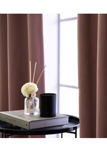 Evdepo Home Blackout Karartma Fon Perde Gül Kurusu (445969688) Gülkurusu