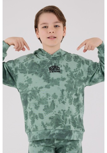 Rolypoly Erkek Çocuk Eşofman Takımı Yeşil-1727 Yeşil