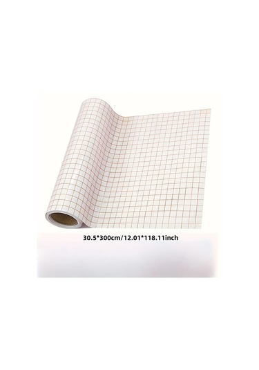 Chuangyinshop 3m Hizalama Izgarali 109m Saydam Vinyl Transfer Bandi Kesim Makineleri Uyumlu