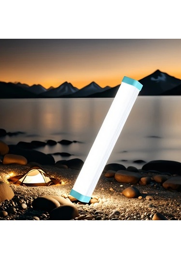 Xuweiwei Taşınabilir Çok Fonksiyonlu Dış Mekan Askılı Lamba Mıknatıslı Tabanlı Spor Led Kamp Lambası Şarj Edilebilir Pil Açık Hava Maceraları Balıkçılık Acil Durum Usb Şarj Altın