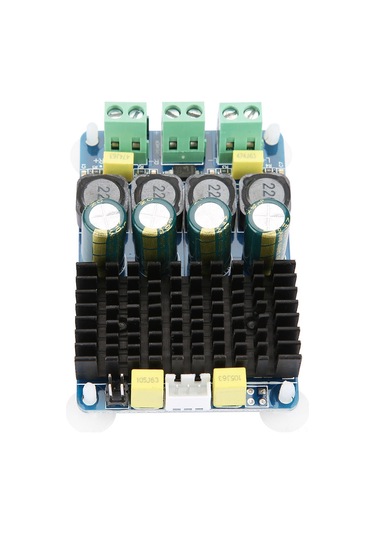 Wezone Tda7498 Çipli Hf20 Modeli 2x100w Çift Kanal D Sınıfı Güç Amfi Kartı, Dc 8-32v Girişi, Yüksek Verim Ve Ses Kalitesi