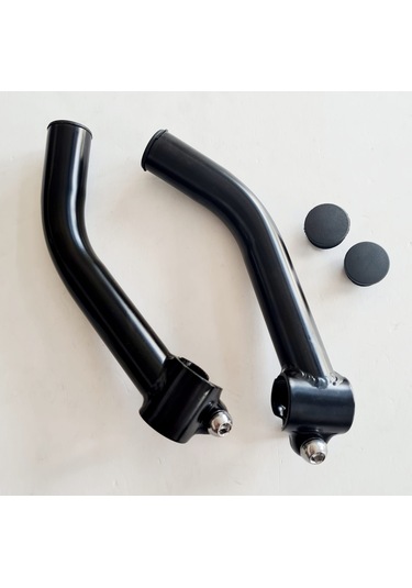 Mtb Bisiklet Bar - End Boynuz Takımı Siyah
