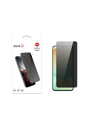 Galaxy S24 Fe Zore New 5d Privacy Temperli Ekran Koruyucu