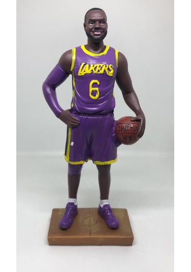 Lebron James "the King" - Los Angeles Lakers Figürü 6 Numara