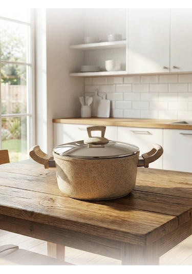 Hascevher Germanitium 26 Cm Granit Tencere Standart