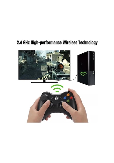 Yues XBox 360, PS3, PC ve Android Kablosuz Wireless Controller