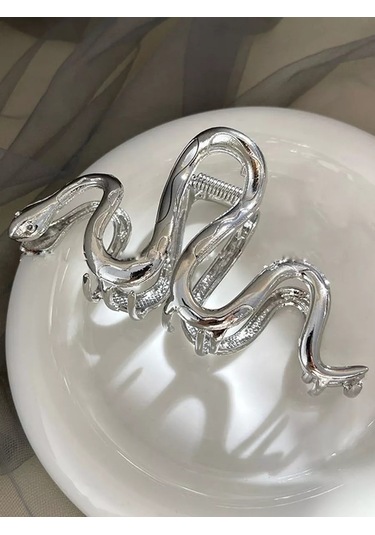 Symbol Saç Tokası Metal Büyük Plastikten Yozgar 177490859 Gri