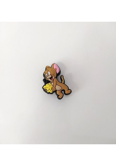 Terlik Ayakkabı Sandalet Tokası Jerry 1 Adet Silikon Kız Erkek Aksesuar Hediye