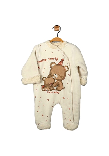 Flexi Bebek  Tulumu 247167 Krem