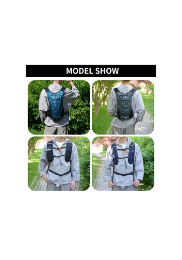 Skycıty Yürüyüş Sırt Çantası Su Geçirmez Hafif Seyahat Sırt Çantaları Erkekler Kadınlar İçin Katlanabilir Spor Sırt Çantası Su Mesanesi İle Binicilik Kamp İçin 381