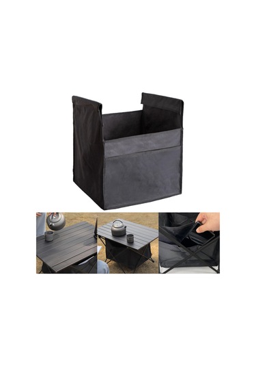 Homyl Açık Barbekü Için Kamp Masa Saklama Çantası Masası S S Çok Renkli