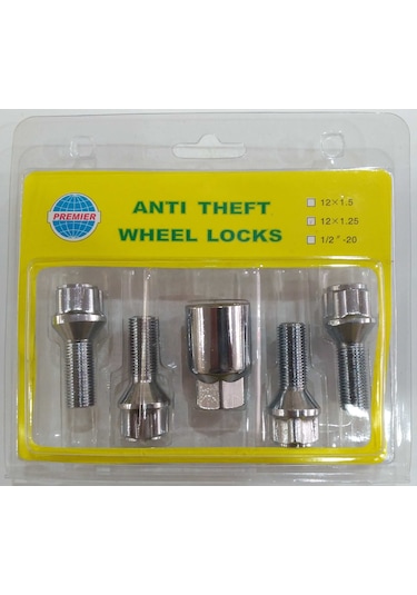 Kilitli Bijon Takımı M12X1.25 Boy 48 Mm
