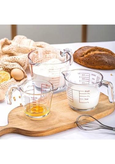 House Axiom Mutfak İçin Cam Ölçü Kabı 350 Ml 213039764 Beyaz