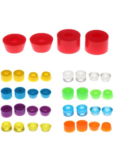 Homyl 2 Longboard Kaykay Kamyon Kiti Burçlar 90a Kırmızı Kırmızı Çok Renkli