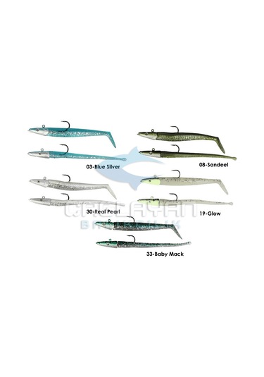 Savage Gear Sandeel And Slug 10 Cm 10 Gr 4+2 Adet 03-blue Silver