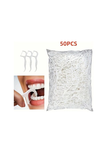 Willowhaven 12 Aylık Beyaz Derin Temizlik Diş İpi, Taşınabilir Ağız Bakımı