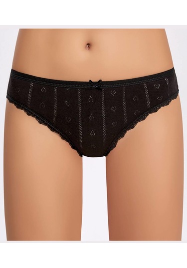 Jakarlı Transferli Ribana Bikini Külot 001