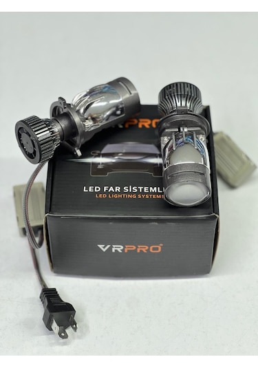 Vr Pro H4 Grand Lens Mercek Yüksek Işık Şimşek Etkili 12v 24v