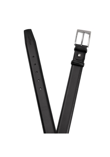 Pierre Cardin Deri Erkek Kemer En 3,5 Cm Pc-2009 Siyah