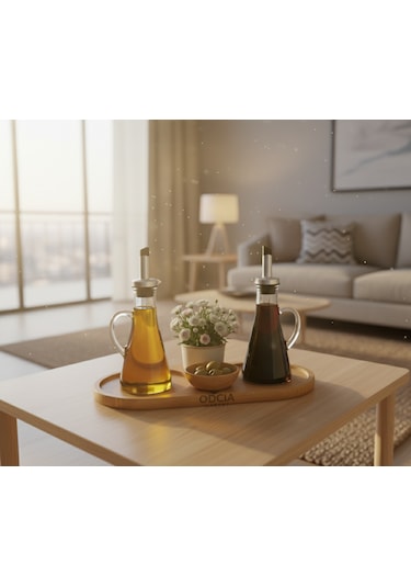 Bambu 2 Bölmeli Yağdanlık Altlığı, Saksılık Bambu