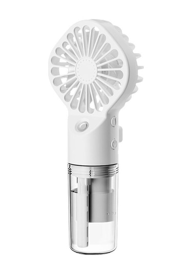 Ambition Beyaz Taşınabilir El Tipi Fan Su Sisi Fan Öğrenci Yurdu